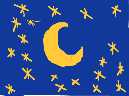 animation: the midnight sky